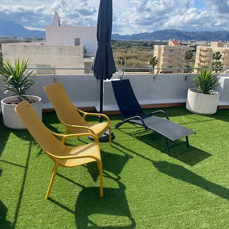 Apartamento A 100 Metros De La Playa Con Grande Terraza Y Vistas Al Mar Daimus Exteriör bild