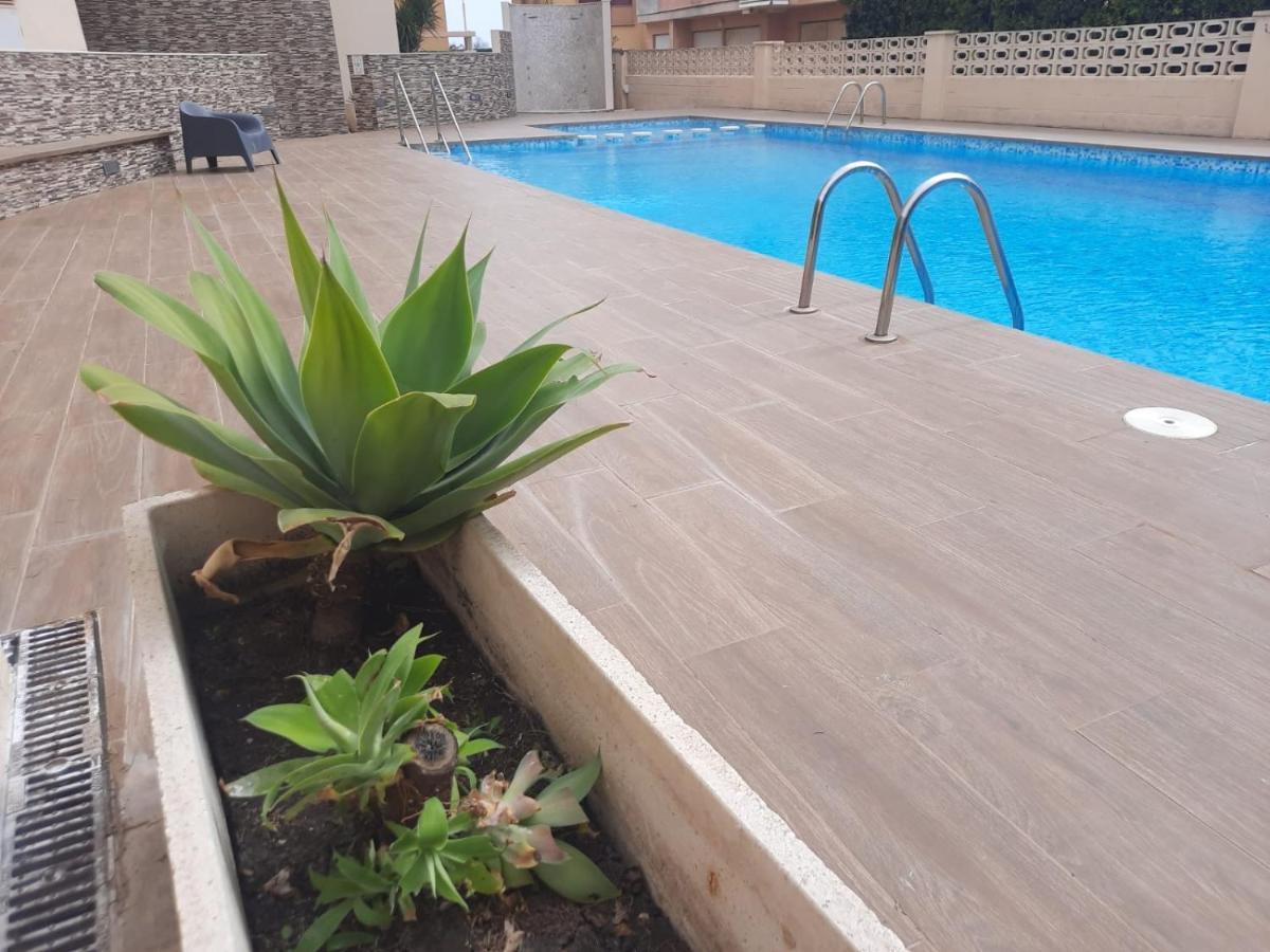 Apartamento A 100 Metros De La Playa Con Grande Terraza Y Vistas Al Mar Daimus Exteriör bild