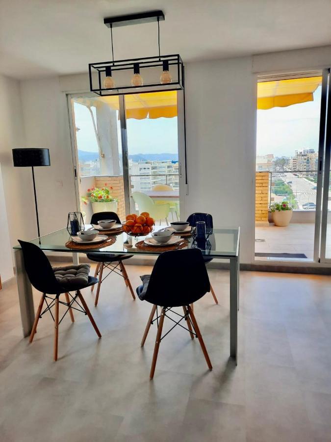 Apartamento A 100 Metros De La Playa Con Grande Terraza Y Vistas Al Mar Daimus Exteriör bild