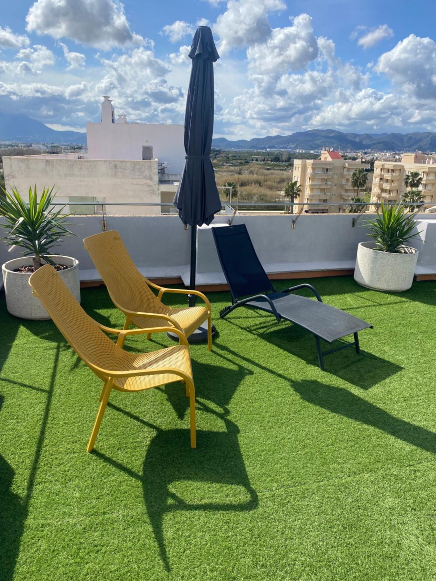 Apartamento A 100 Metros De La Playa Con Grande Terraza Y Vistas Al Mar Daimus Exteriör bild