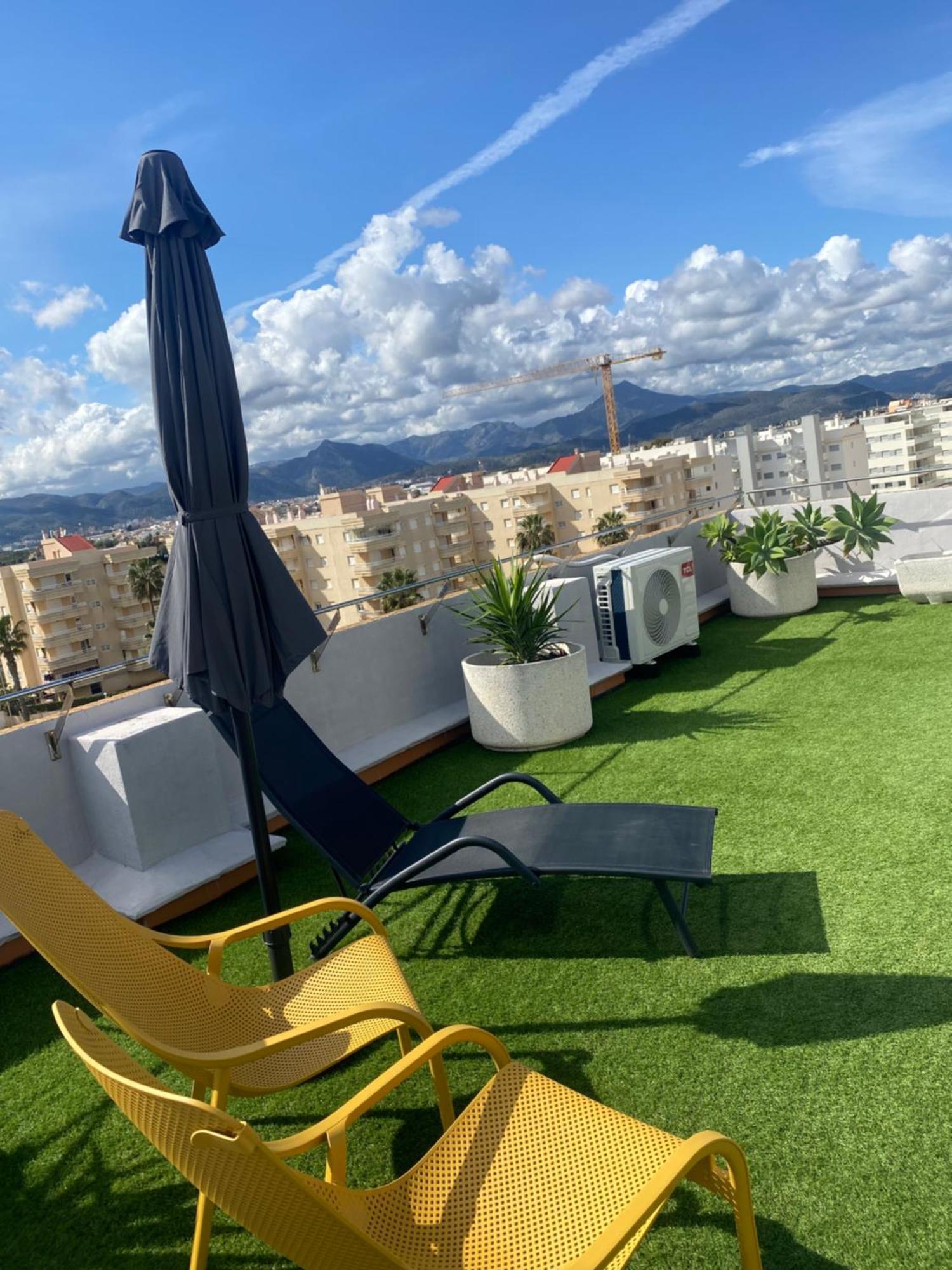 Apartamento A 100 Metros De La Playa Con Grande Terraza Y Vistas Al Mar Daimus Exteriör bild